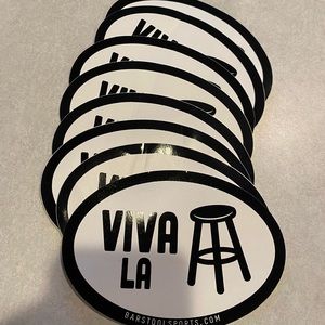 Barstool Stickers